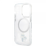 Karl Lagerfeld iPhone 15 Pro Max Skal NFT Karl & Choupette Transparent