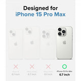Ringke iPhone 15 Pro Max Skal Onyx Design Blue Brush