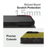 Ringke iPhone 15 Pro Max Skal Onyx Design Checkerboard Yellow