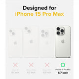 Ringke iPhone 15 Pro Max Skal Onyx Design Checkerboard Yellow
