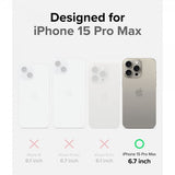 Ringke iPhone 15 Pro Max Skal Onyx Grå