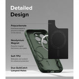 Ringke iPhone 15 Pro Max Skal Onyx Magnetic Dark Green