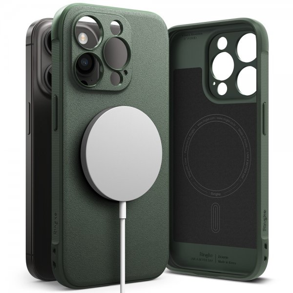 Ringke iPhone 15 Pro Max Skal Onyx Magnetic Dark Green