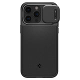 Spigen iPhone 15 Pro Max Skal Optik Armor MagFit Svart