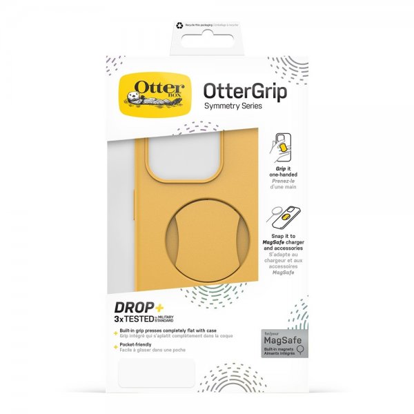 Otterbox iPhone 15 Pro Max Skal OtterGrip Symmetry MagSafe Aspen Gleam