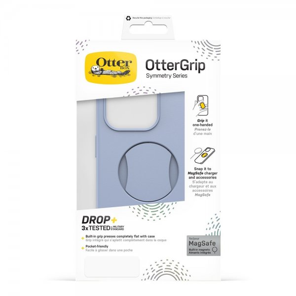 Otterbox iPhone 15 Pro Max Skal OtterGrip Symmetry MagSafe You Do Blue