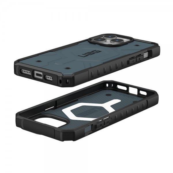 Urban Armor Gear (UAG) iPhone 15 Pro Max Skal Pathfinder MagSafe Cloud Blue
