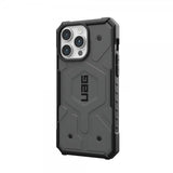 Urban Armor Gear (UAG) iPhone 15 Pro Max Skal Pathfinder MagSafe Silver