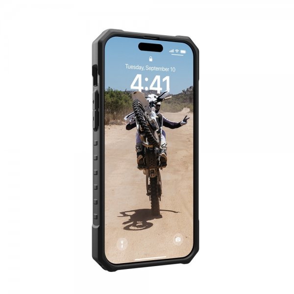 Urban Armor Gear (UAG) iPhone 15 Pro Max Skal Pathfinder MagSafe Silver