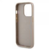 Guess iPhone 15 Pro Max Skal Perforated Glitter Guld