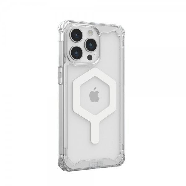 Urban Armor Gear (UAG) iPhone 15 Pro Max Skal Plyo MagSafe Ice Vit