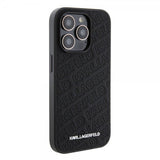 Karl Lagerfeld iPhone 15 Pro Max Skal Quilted K Pattern Svart