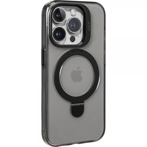 LAUT iPhone 15 Pro Max Skal REVIVE PROP MagSafe Black Crystal