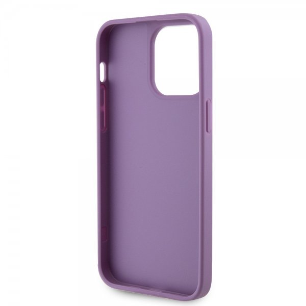 Guess iPhone 15 Pro Max Skal Rhinestone Lila