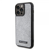 Karl Lagerfeld iPhone 15 Pro Max Skal Rhinestone Silver