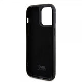 Karl Lagerfeld iPhone 15 Pro Max Skal Rhinestone Silver