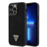 Guess iPhone 15 Pro Max Skal Rhinestone Svart