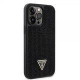 Guess iPhone 15 Pro Max Skal Rhinestone Svart