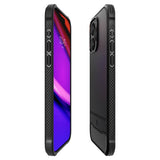 Spigen iPhone 15 Pro Max Skal Rugged Armor MagFit Matte Black