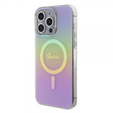 Guess iPhone 15 Pro Max Skal Script MagSafe Rosa