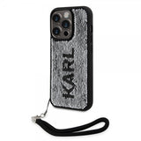 Karl Lagerfeld iPhone 15 Pro Max Skal Sequin Svart