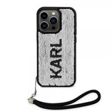 Karl Lagerfeld iPhone 15 Pro Max Skal Sequin Svart
