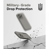 Ringke iPhone 15 Pro Max Skal Silicone Magnetic Grå