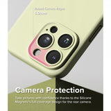 Ringke iPhone 15 Pro Max Skal Silicone Magnetic Sunny Lime