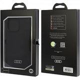 Audi iPhone 15 Pro Max Skal Silicone Svart