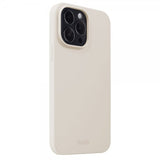 holdit iPhone 15 Pro Max Skal Silikon Light Beige