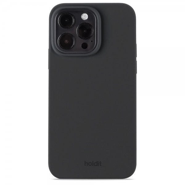 holdit iPhone 15 Pro Max Skal Silikon Svart