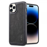 X-Level iPhone 15 Pro Max Skal Skarvad Svart