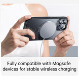 Baseus iPhone 15 Pro Max Skal Smart Ring Series MagSafe Svart