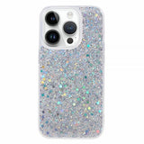 Nordic Covers iPhone 15 Pro Max Skal Sparkle Series Stardust Silver