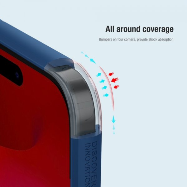 Nillkin iPhone 15 Pro Max Skal Super Frosted Shield Pro Grön
