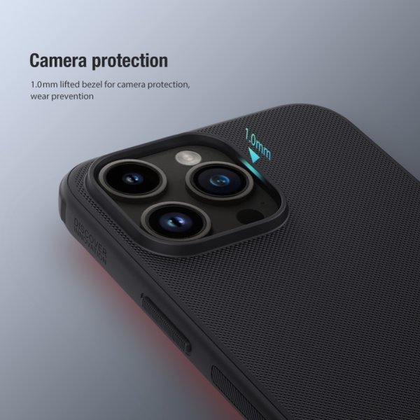 Nillkin iPhone 15 Pro Max Skal Super Frosted Shield Pro Grön