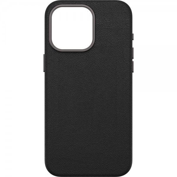 Otterbox iPhone 15 Pro Max Skal Symmetry Cactus Leather MagSafe Noir Ash