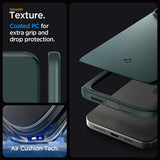 Spigen iPhone 15 Pro Max Skal Thin Fit Abyss Green