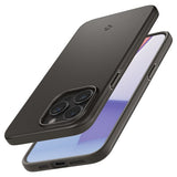 Spigen iPhone 15 Pro Max Skal Thin Fit Gunmetal