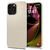 Spigen iPhone 15 Pro Max Skal Thin Fit Mute Beige