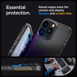 Spigen iPhone 15 Pro Max Skal Thin Fit Svart