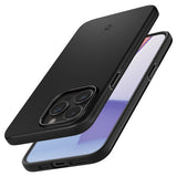 Spigen iPhone 15 Pro Max Skal Thin Fit Svart