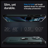 Spigen iPhone 15 Pro Max Skal Tough Armor MagFit Abyss Green
