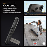 Spigen iPhone 15 Pro Max Skal Tough Armor MagFit Gunmetal