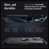 Spigen iPhone 15 Pro Max Skal Tough Armor MagFit Gunmetal