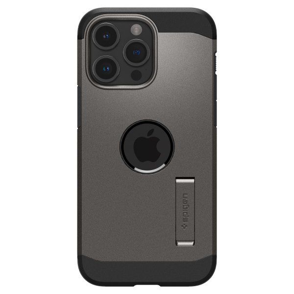 Spigen iPhone 15 Pro Max Skal Tough Armor MagFit Gunmetal