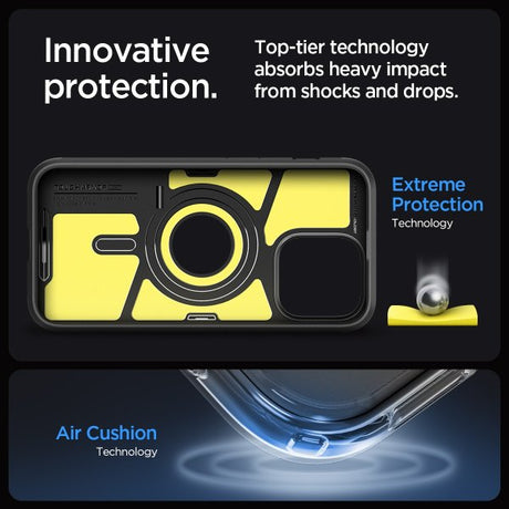 Spigen iPhone 15 Pro Max Skal Tough Armor MagFit Svart