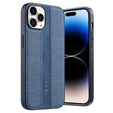 X-Level iPhone 15 Pro Max Skal Tygtextur Blå