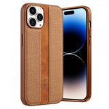 X-Level iPhone 15 Pro Max Skal Tygtextur Brun