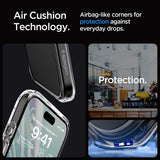Spigen iPhone 15 Pro Max Skal Ultra Hybrid Crystal Clear